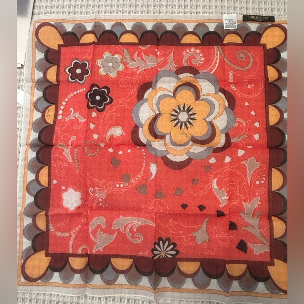 Brand New in box Pocket Square by Emilio Pucci